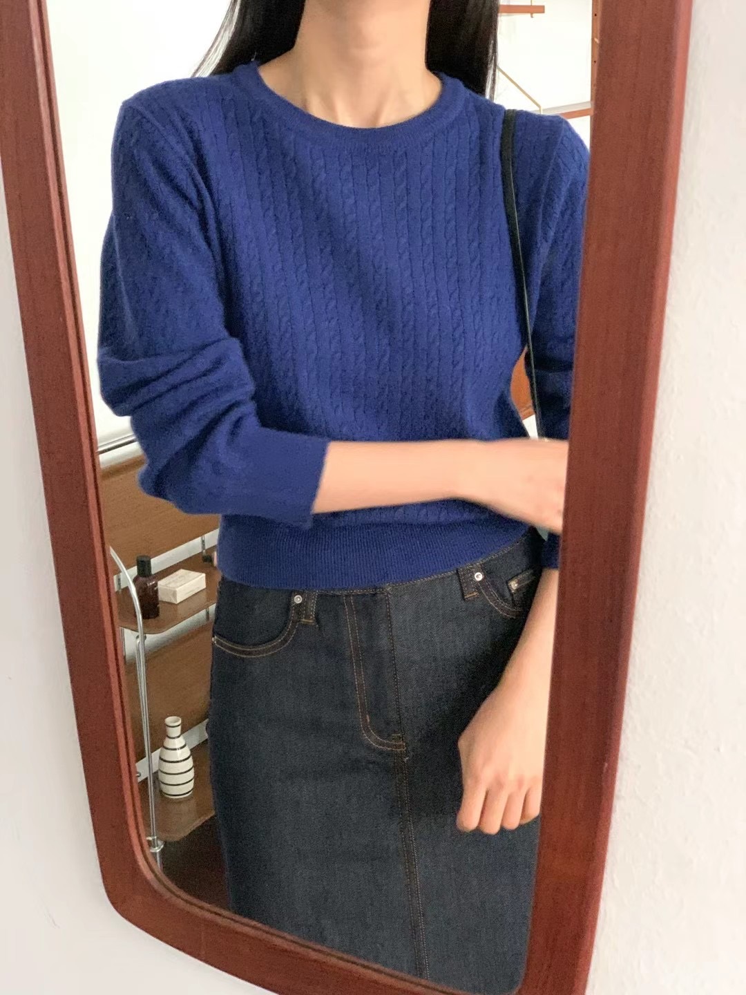 LURE直郵韓國代購女裝新品24秋冬時尚職業真品熱賣針織衫LURE針織衫圖色3