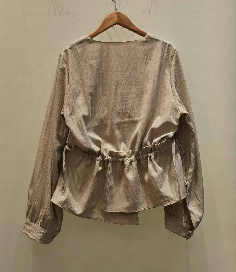 THE IN韓國直郵女裝新品24秋冬推薦休閑時尚真品襯衫蕾絲衫THE IN襯衫/蕾絲衫