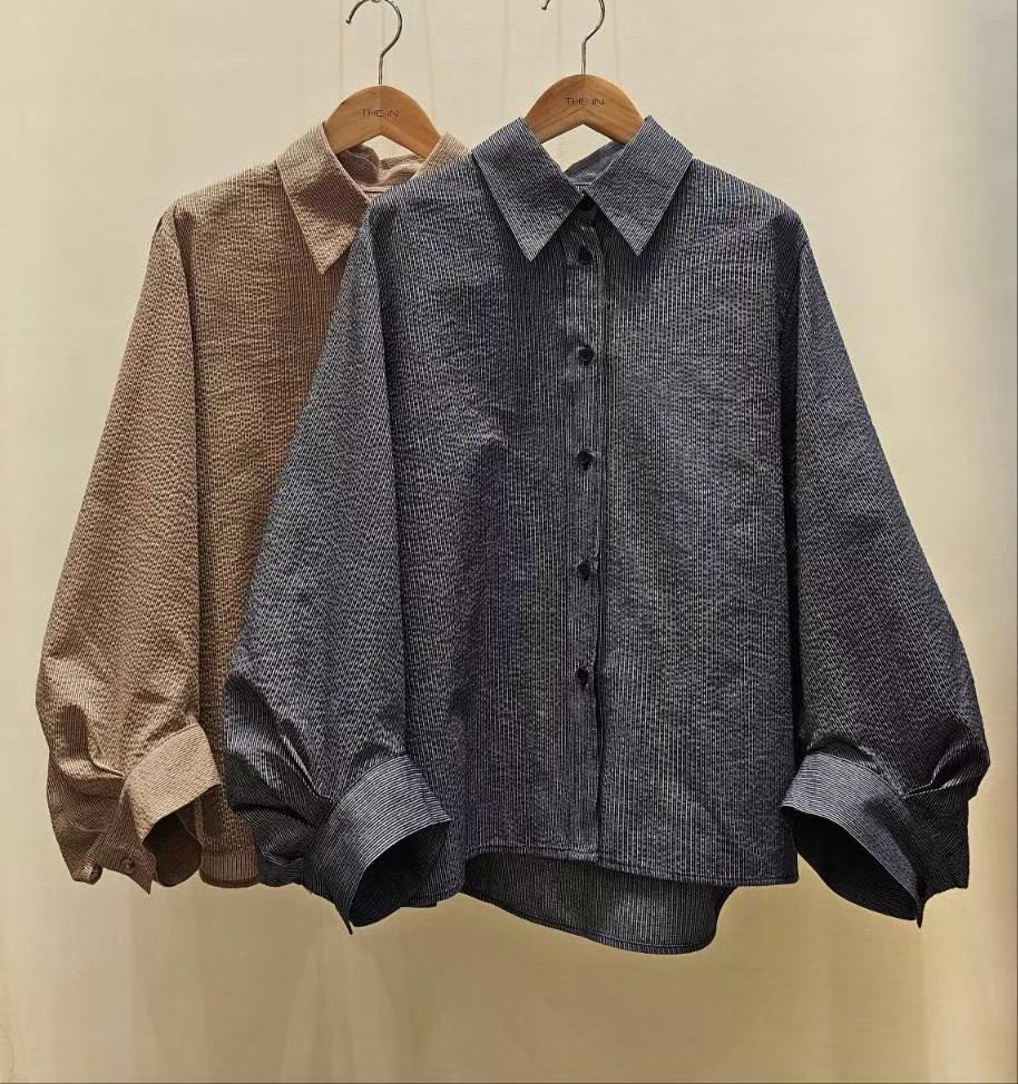 THE IN韓國直郵東大門實拍女裝新品24秋冬熱賣襯衫蕾絲衫THE IN襯衫/蕾絲衫