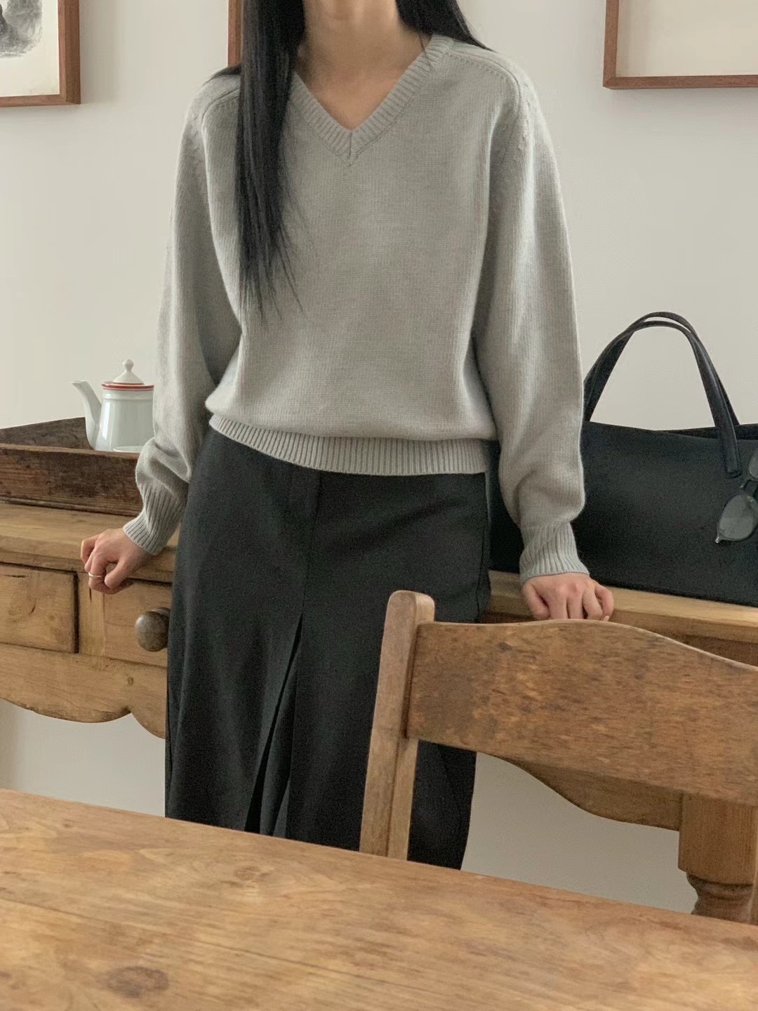 LURE韓國直郵東大門代購女裝新款職業時尚休閑真品人氣針織衫LURE針織衫