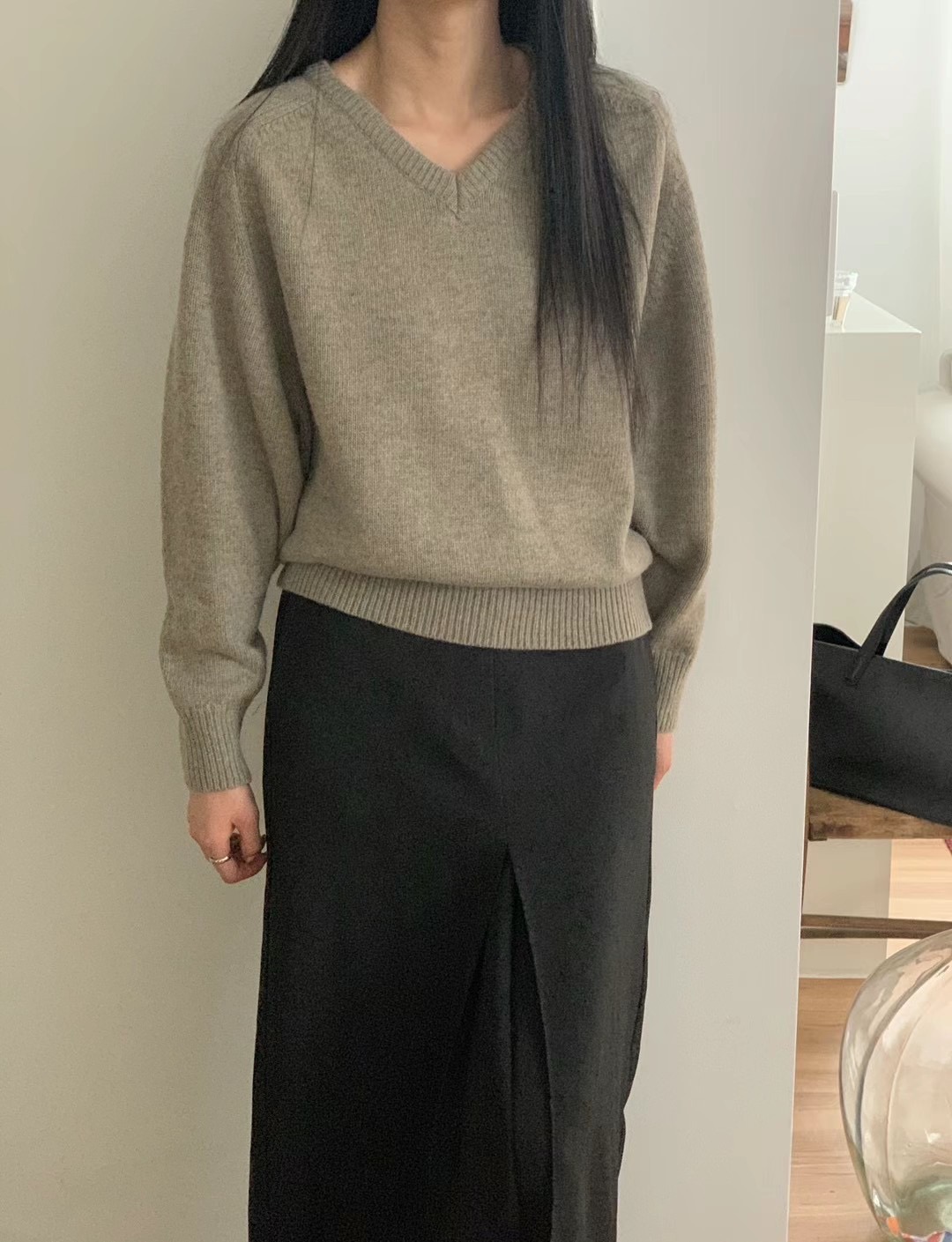 LURE韓國直郵東大門代購女裝新款職業時尚休閑真品人氣針織衫LURE針織衫