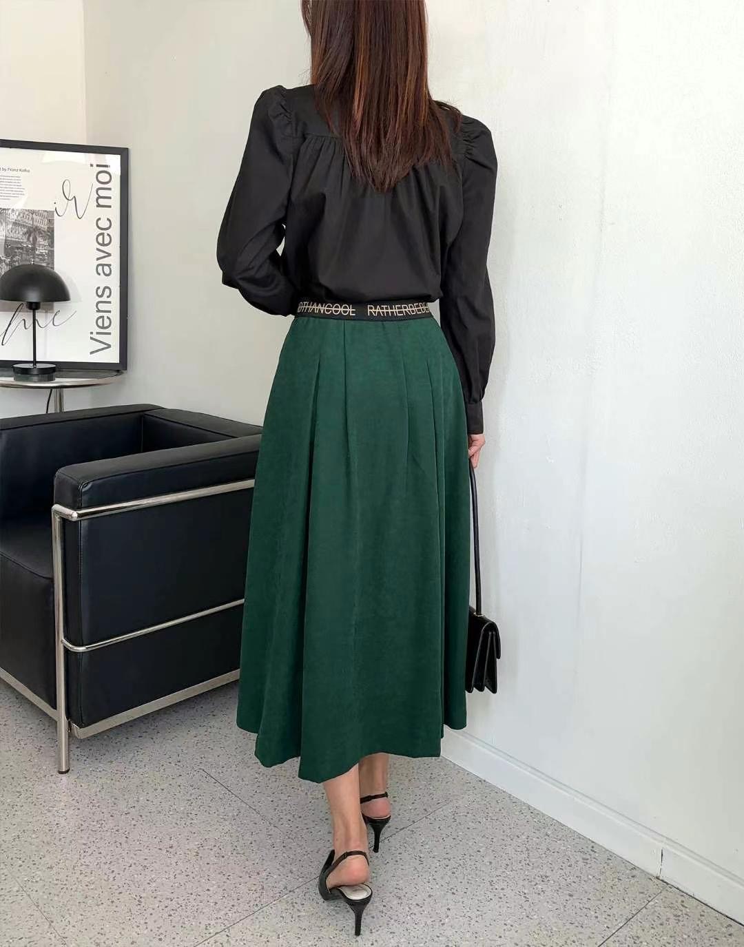 MINK DESIGN韓國直郵東大門實拍女裝新款熱賣半身裙中短裙MINK DESIGN半身裙/中短裙