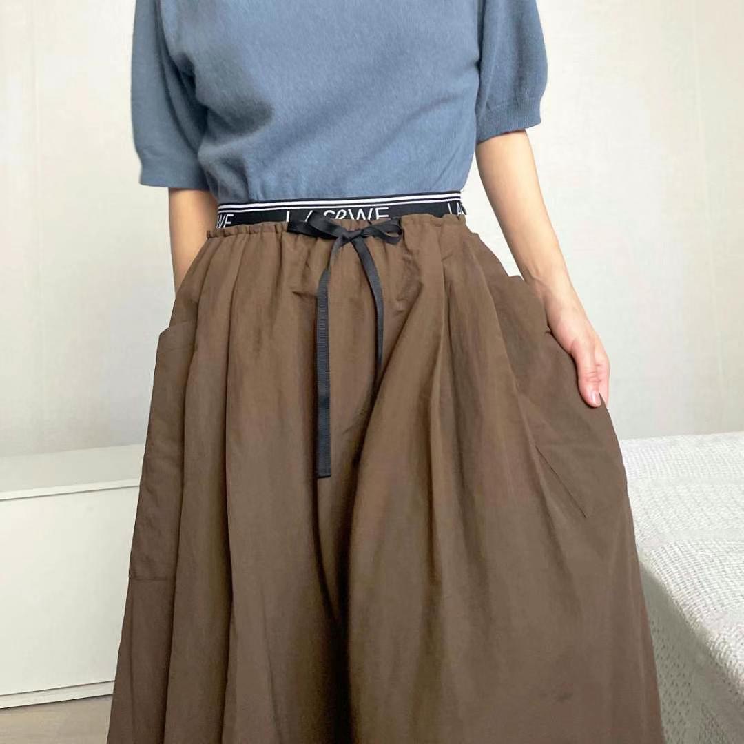 MINK DESIGN韓國直郵女裝新款24秋冬人氣時尚休閑推薦長裙MINK DESIGN長裙
