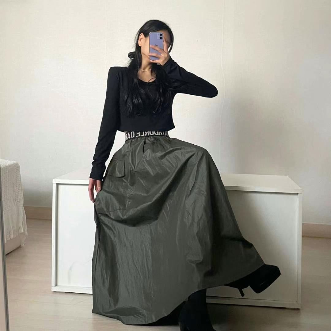 MINK DESIGN韓國直郵女裝新品24秋冬時尚職業熱賣推薦長裙MINK DESIGN長裙