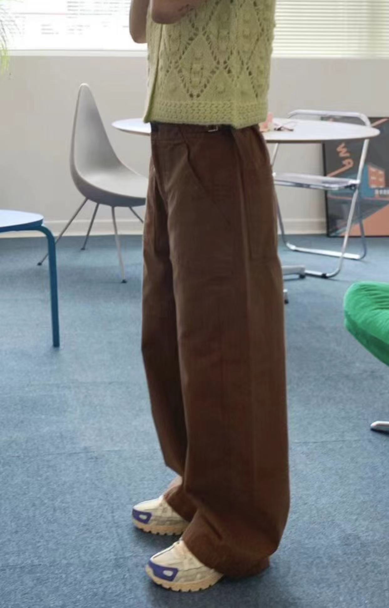 STANDING直郵韓國代購女裝新品人氣時尚推薦熱賣真品休閑褲STANDING休閑褲