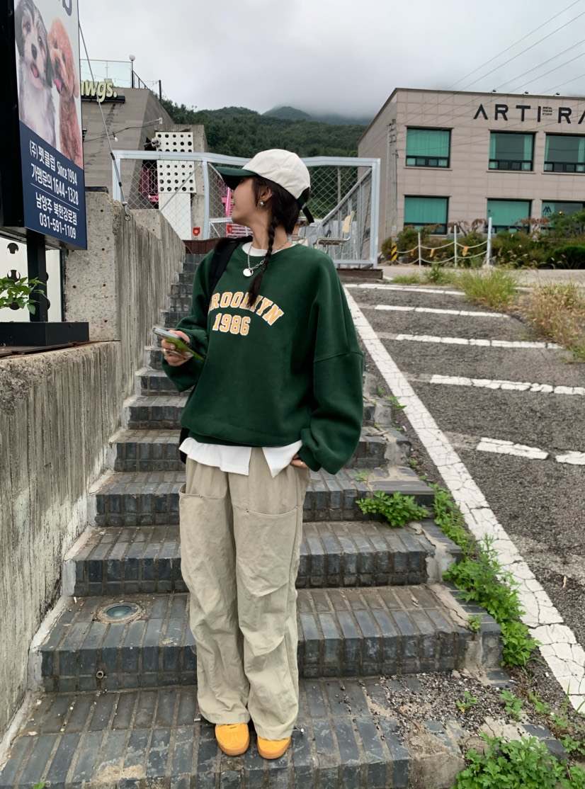 BOUND.A韓國直郵東大門實拍女裝新品熱賣真品休閑職業休閑褲BOUND.A休閑褲