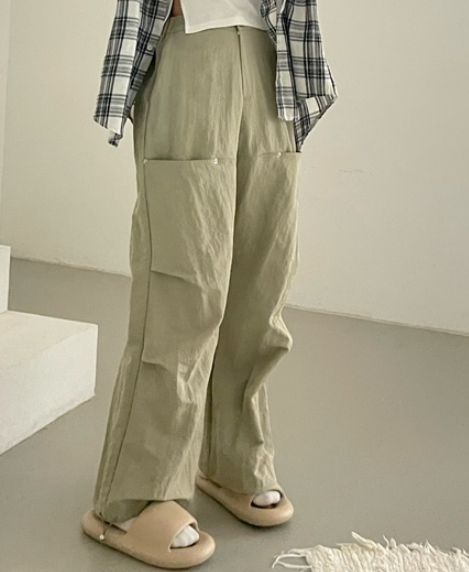 BOUND.A韓國直郵東大門實拍女裝新品熱賣真品休閑職業休閑褲BOUND.A休閑褲圖色1