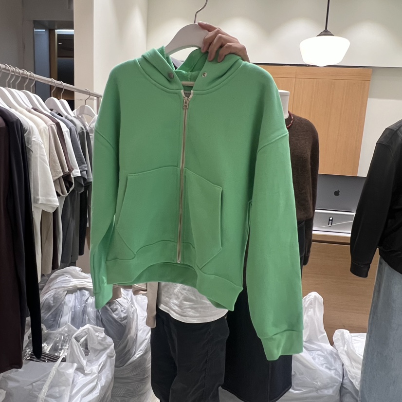 THE SIGNATURE直郵韓國代購女裝新款真品人氣24秋冬衛衣兜帽THE SIGNATURE衛衣圖色1