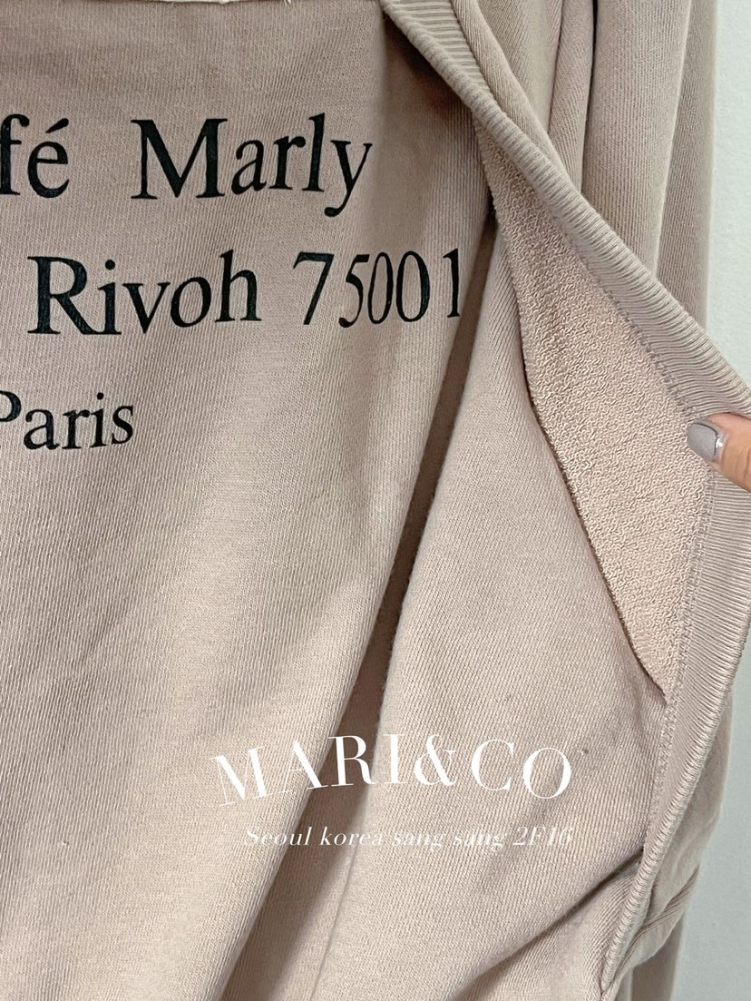MARI CO韓國直郵東大門實拍女裝新款休閑職業推薦時尚衛衣ARANCIA衛衣