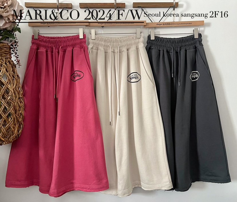 MARI CO韓國直郵東大門代購女裝新品24秋冬時尚推薦休閑褲ARANCIA休閑褲