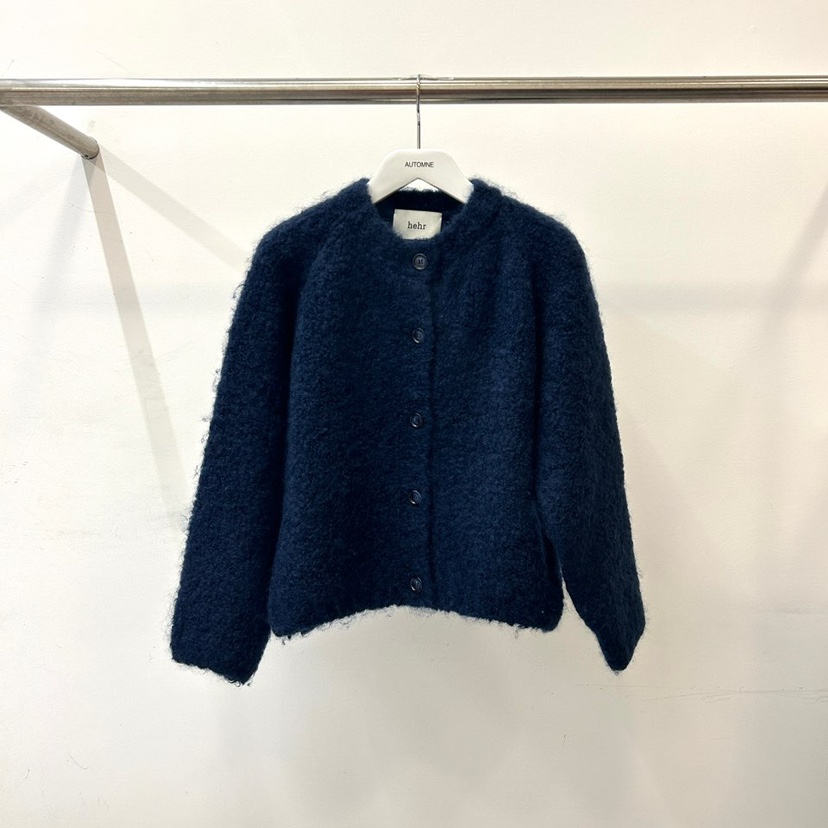 AUTOMNE/HE_HR直郵韓國代購女裝新款熱賣24秋冬毛衣馬海毛開衫AMY GRACE毛衣圖色2