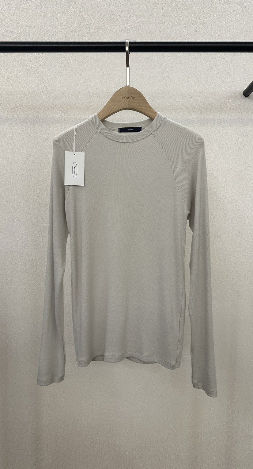 BOWTIE韓國直郵東大門代購女裝新款真品24秋冬長袖T恤羊毛GLITTER長袖T恤圖色1