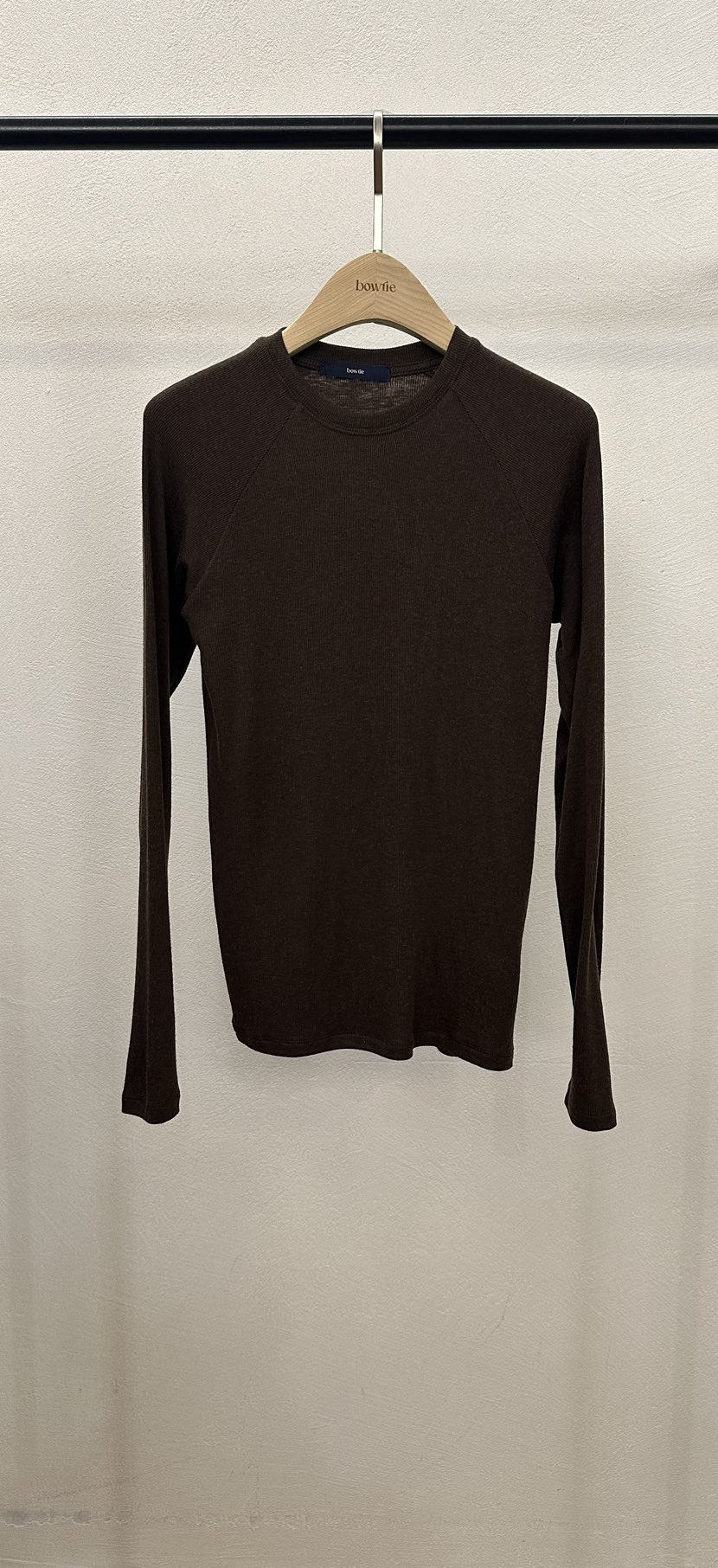 BOWTIE韓國直郵東大門代購女裝新款真品24秋冬長袖T恤羊毛GLITTER長袖T恤圖色3