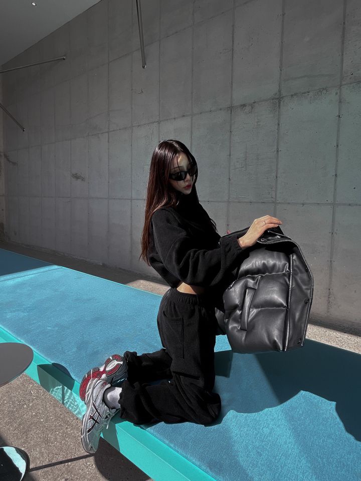 Our Wave/Our Room韓國直郵女裝新品休閑推薦馬甲皮革短款Our Wave/Our Room馬甲