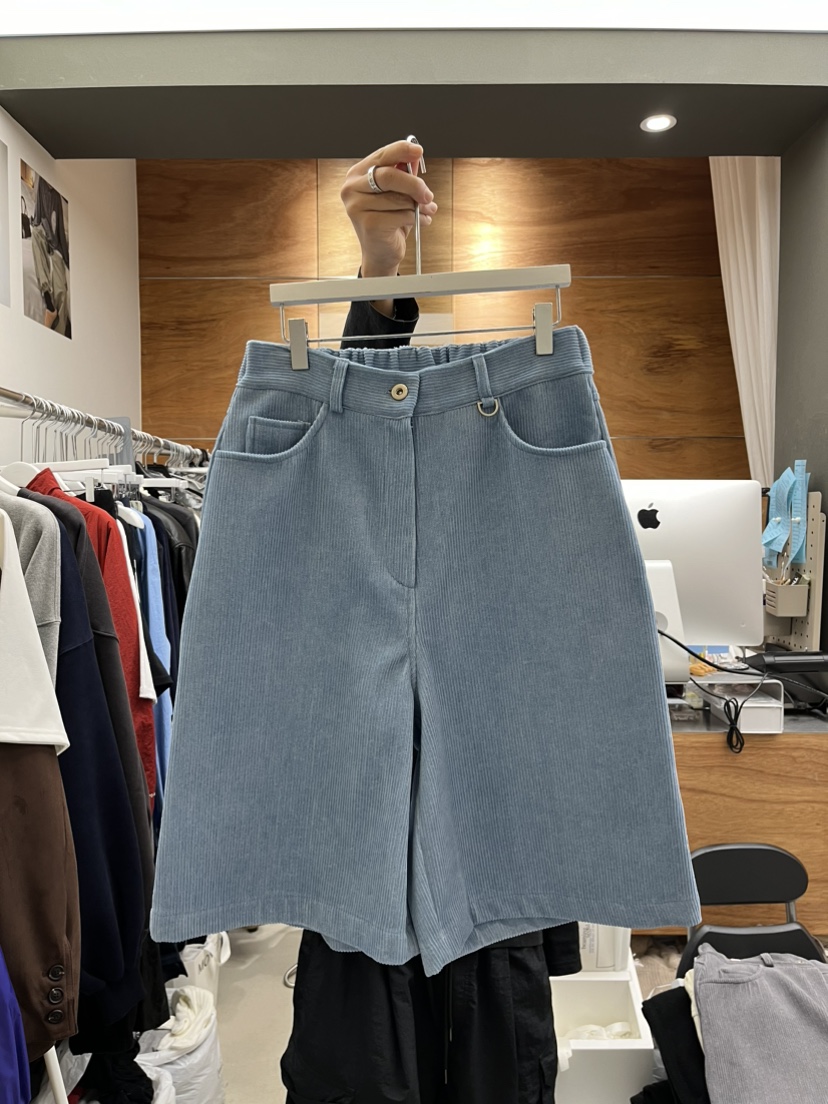 BEAMING SEOUL韓國直郵東大門代購女裝新品職業時尚24秋冬短褲BEAMING SEOUL短褲