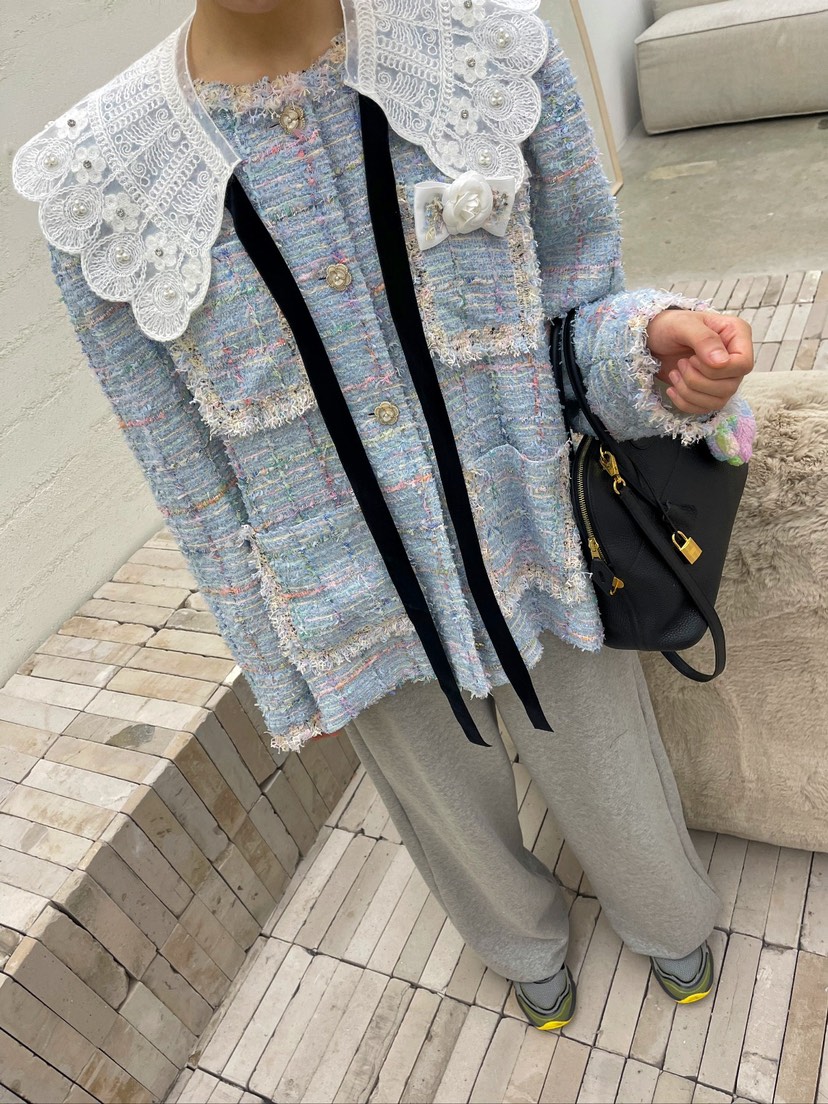 BOUTIQUE直郵韓國代購女裝新品真品24秋冬熱賣人氣推薦夾克BOUTIQUE-L夾克