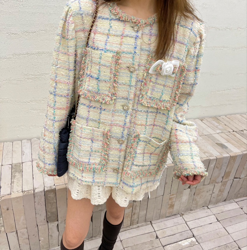 BOUTIQUE直郵韓國代購女裝新品真品24秋冬熱賣人氣推薦夾克BOUTIQUE-L夾克