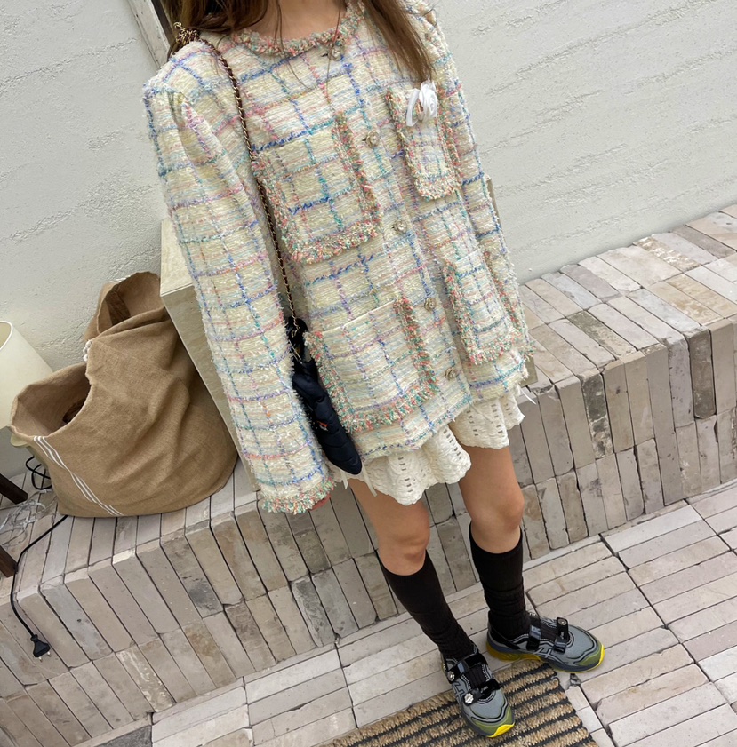 BOUTIQUE直郵韓國代購女裝新品真品24秋冬熱賣人氣推薦夾克BOUTIQUE-L夾克