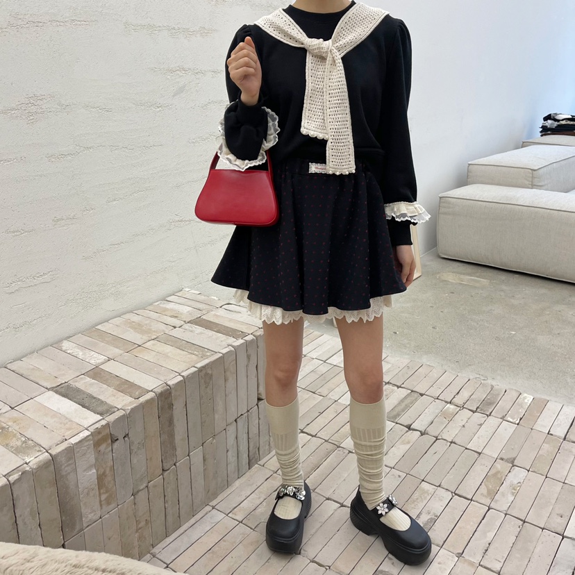BOUTIQUE韓國直郵東大門代購女裝新款熱賣24秋冬衛衣披肩BOUTIQUE-L衛衣