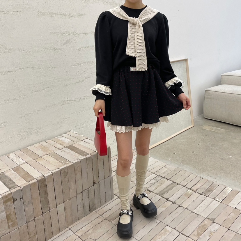 BOUTIQUE韓國直郵東大門代購女裝新款熱賣24秋冬衛衣披肩BOUTIQUE-L衛衣