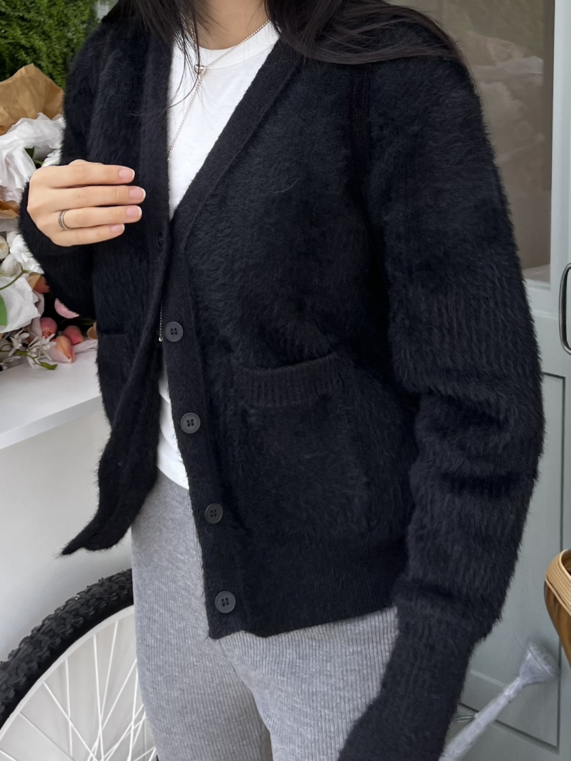 MARRON韓國直郵東大門實拍女裝新款真品針織衫安哥拉羊毛衫PIN-UP針織衫