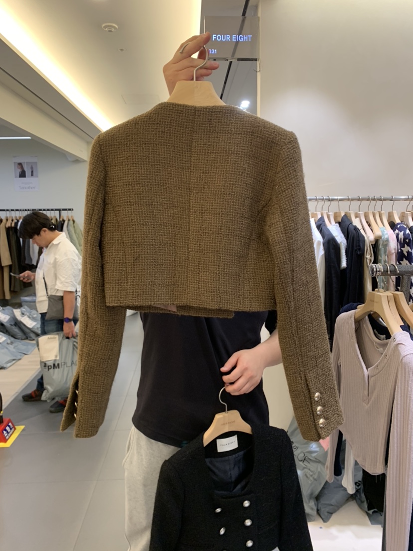 FOUR EIGHT韓國直郵東大門代購女裝新品職業真品休閑推薦夾克FOUR EIGHT夾克