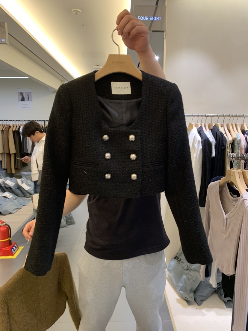 FOUR EIGHT韓國直郵東大門代購女裝新品職業真品休閑推薦夾克FOUR EIGHT夾克圖色2