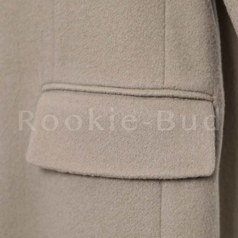 ROOKIE BUD韓國直郵東大門實拍女裝新品人氣中長款大衣羊毛ROOKIE BUD-P中長款大衣