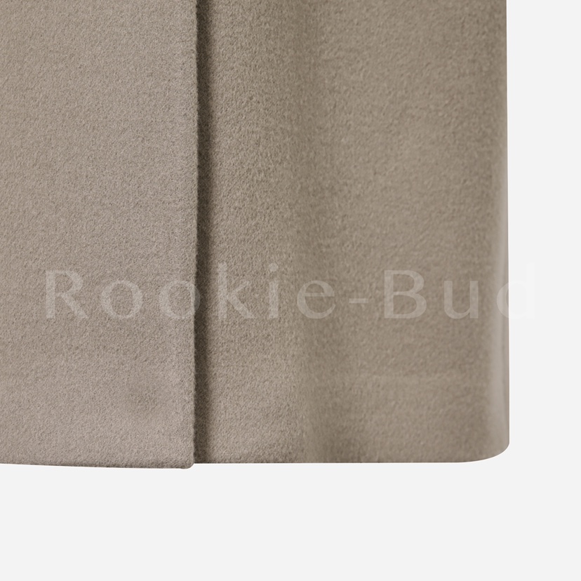 ROOKIE BUD韓國直郵東大門實拍女裝新品人氣中長款大衣羊毛ROOKIE BUD-P中長款大衣