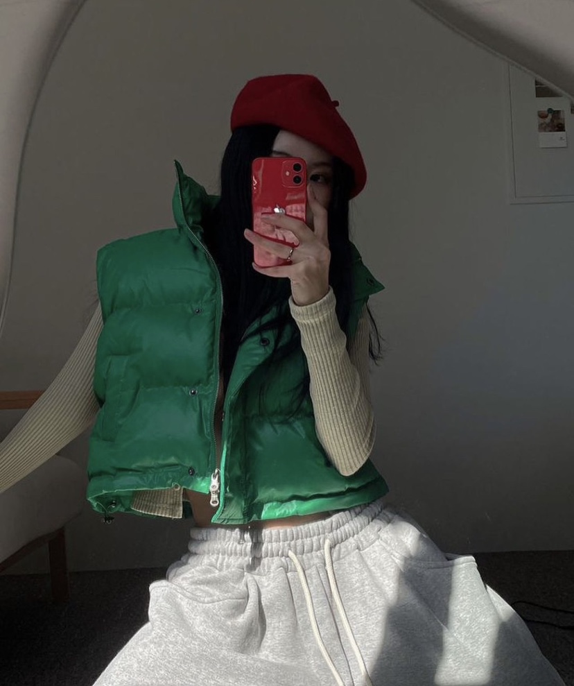 Our Wave/Our Room韓國直郵東大門代購女裝新品時尚馬甲短款Our Wave/Our Room馬甲