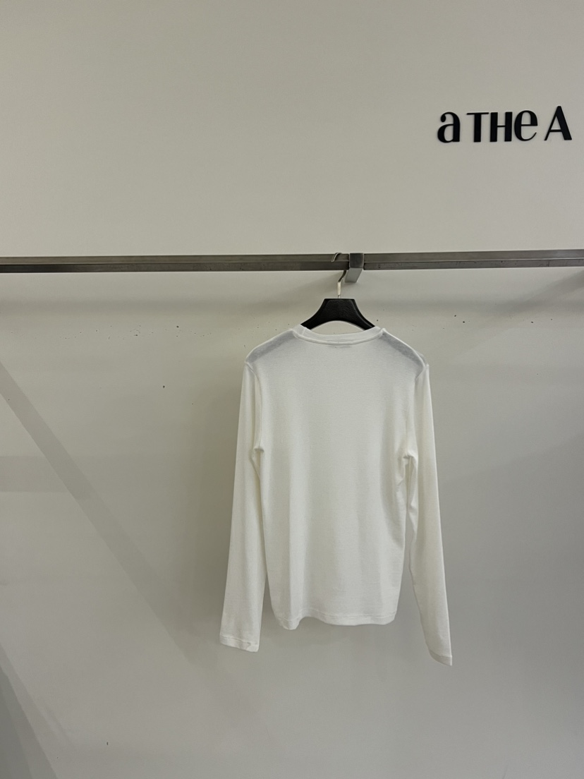 aTHeA韓國直郵東大門代購女裝新款真品24秋冬推薦長袖T恤ATHEA長袖T恤