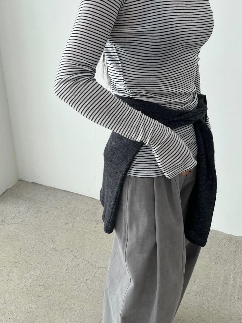 taupe直郵韓國代購女裝新品時尚真品24秋冬職業休閑褲羊毛TAUPE休閑褲