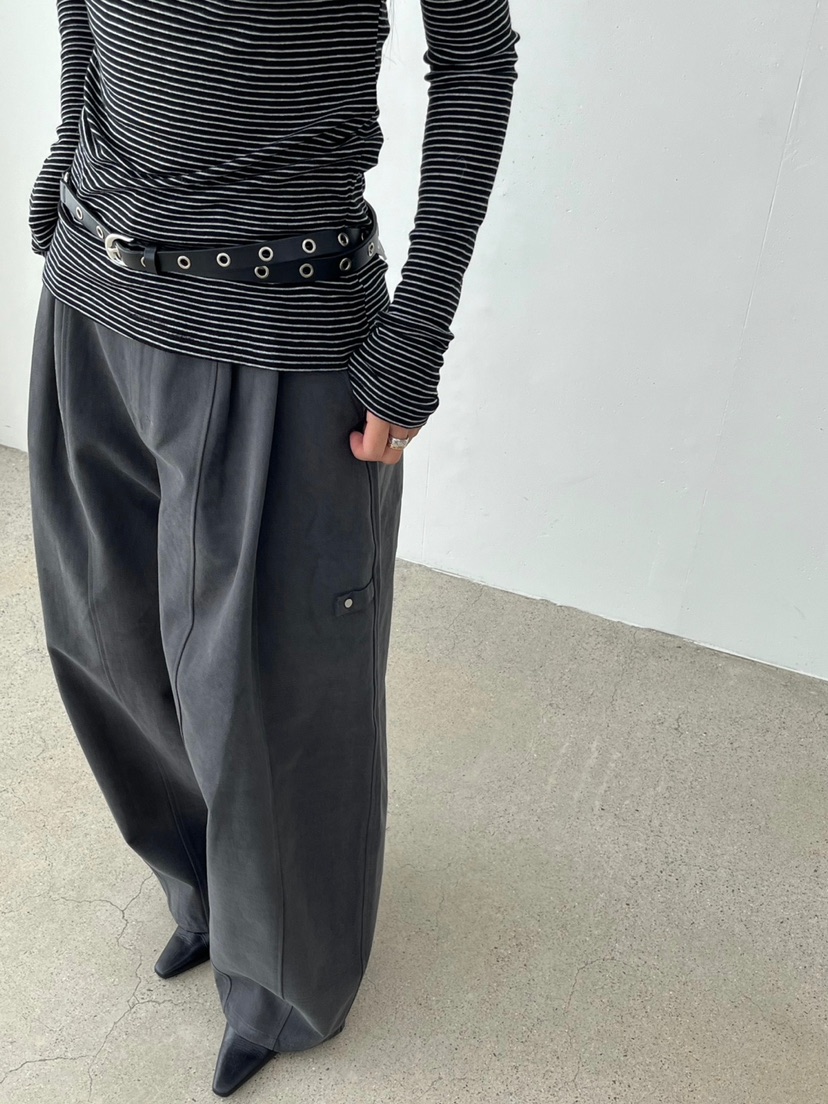 taupe直郵韓國代購女裝新品時尚真品24秋冬職業休閑褲羊毛TAUPE休閑褲