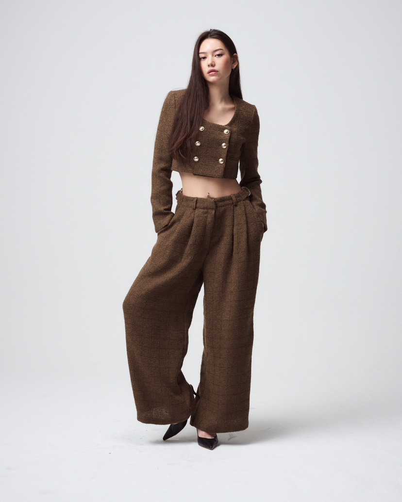FOUR EIGHT直郵韓國代購女裝新品24秋冬職業推薦熱賣休閑褲FOUR EIGHT休閑褲