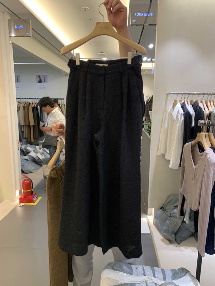 FOUR EIGHT直郵韓國代購女裝新品24秋冬職業推薦熱賣休閑褲FOUR EIGHT休閑褲圖色2
