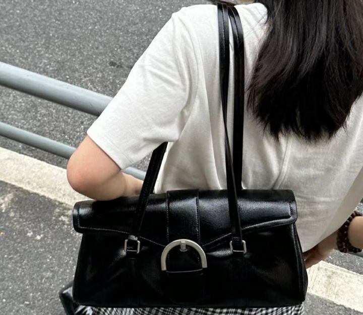 TROUVAILLE韓國直郵女裝新品24秋冬職業真品休閑單肩斜跨包TROUVAILLE單肩/斜跨包