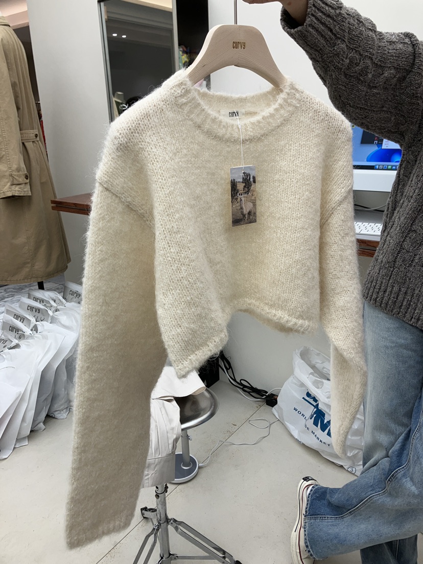 CURVY直郵韓國代購女裝新款推薦人氣真品休閑職業熱賣針織衫CURVY針織衫