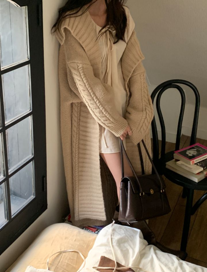 CALLIT韓國直郵女裝新品24秋冬推薦職業中長款大衣羊駝毛CALLIT中長款大衣