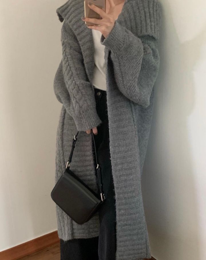 CALLIT韓國直郵女裝新品24秋冬推薦職業中長款大衣羊駝毛CALLIT中長款大衣