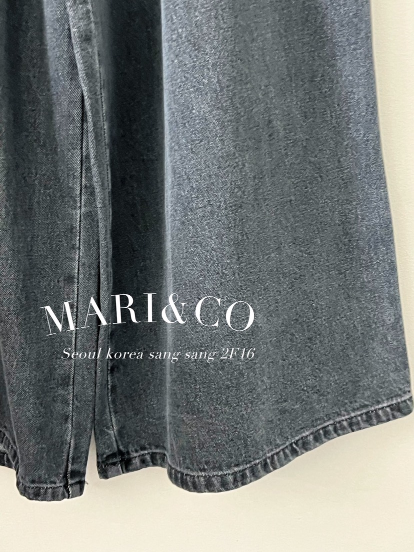 MARI CO韓國直郵女裝新款推薦24秋冬人氣時尚真品牛仔褲ARANCIA牛仔褲
