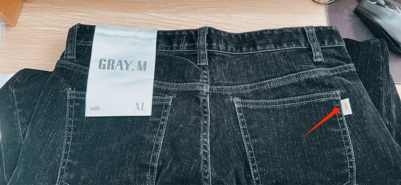 GRAYMELLOW韓國直郵東大門實拍女裝新品24秋冬時尚牛仔褲GRAYMELLOW牛仔褲