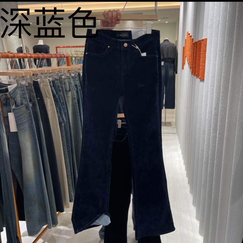 GRAYMELLOW韓國直郵東大門實拍女裝新品24秋冬時尚牛仔褲GRAYMELLOW牛仔褲