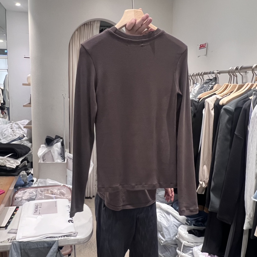 MAGNOLIA36-L韓國直郵東大門代購女裝新款休閑熱賣長袖T恤MAGNOLIA36-L長袖T恤