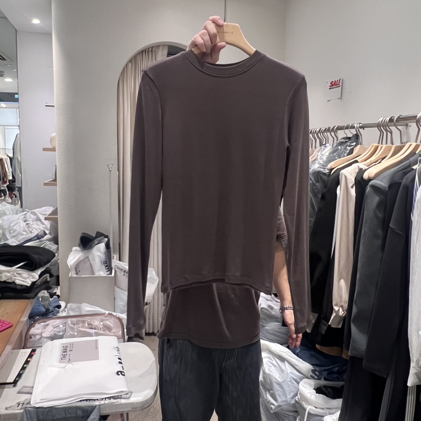 MAGNOLIA36-L韓國直郵東大門代購女裝新款休閑熱賣長袖T恤MAGNOLIA36-L長袖T恤圖色2