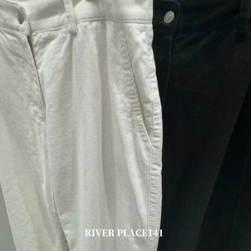 WATER/RIVER韓國直郵女裝新款人氣時尚24秋冬職業休閑褲WATER/RIVER休閑褲