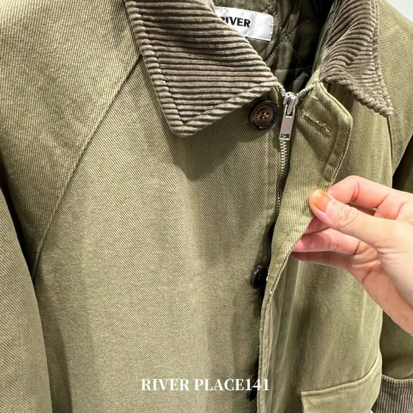WATER/RIVER韓國直郵女裝新款推薦人氣熱賣24秋冬職業夾克WATER/RIVER夾克