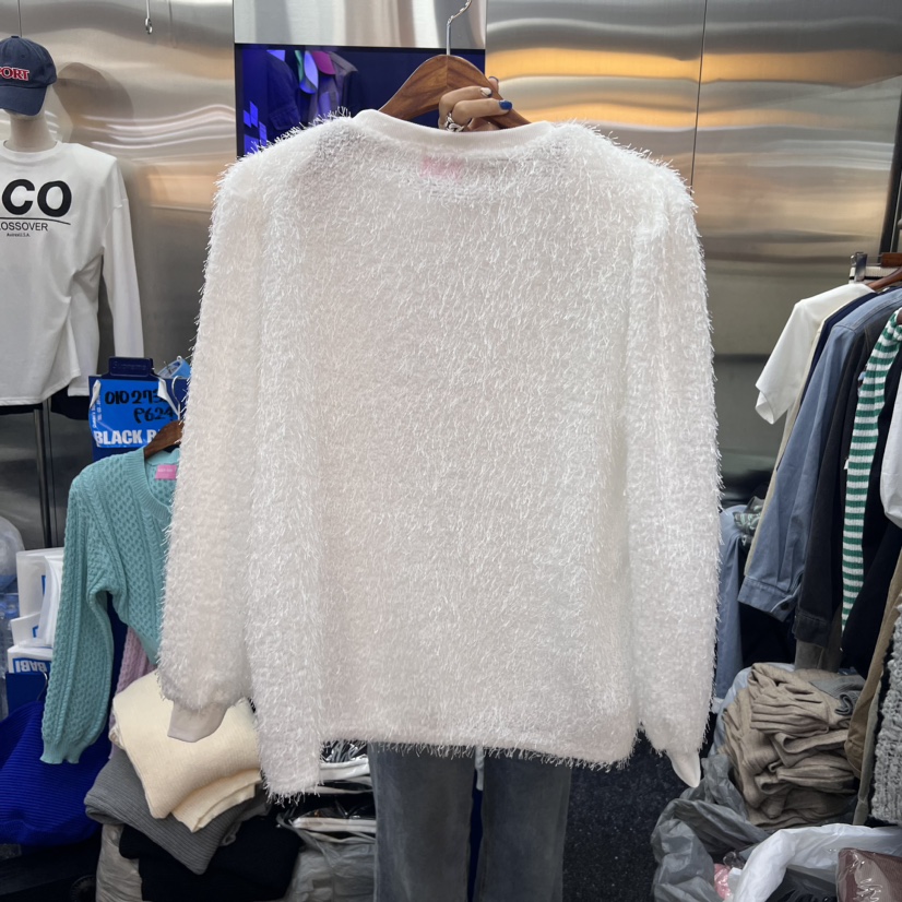 BLACK BABI韓國直郵女裝新品24秋冬真品職業人氣長袖T恤BLACK BABI長袖T恤