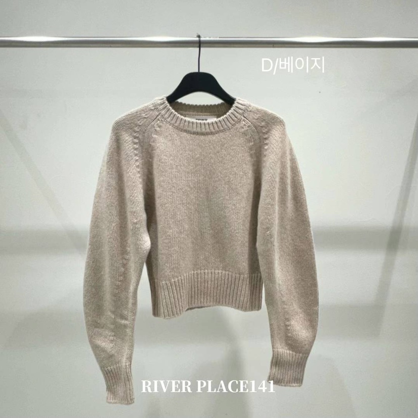 WATER/RIVER韓國直郵女裝新款人氣職業時尚推薦休閑針織衫WATER/RIVER針織衫圖色2