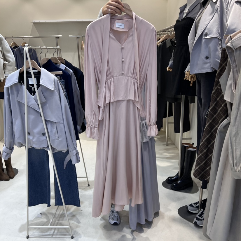 HANNA21韓國直郵女裝新款推薦熱賣休閑職業真品時尚連衣裙HANNA21連衣裙