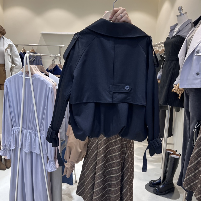 HANNA21韓國直郵女裝新品職業推薦24秋冬時尚人氣休閑夾克HANNA21夾克